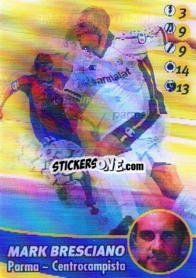 Sticker Mark Bresciano - Calcio Animotion 2003-2004
 - PROMINTER