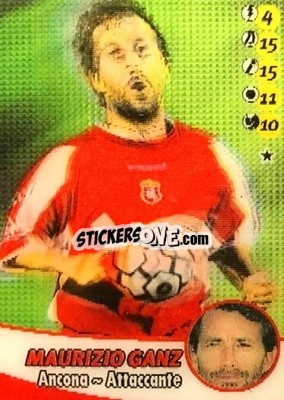 Sticker Maurizio Ganz - Calcio Animotion 2003-2004
 - PROMINTER