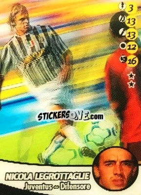 Sticker Nicola Legrottaglie - Calcio Animotion 2003-2004
 - PROMINTER