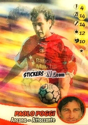 Sticker Paolo Poggi - Calcio Animotion 2003-2004
 - PROMINTER