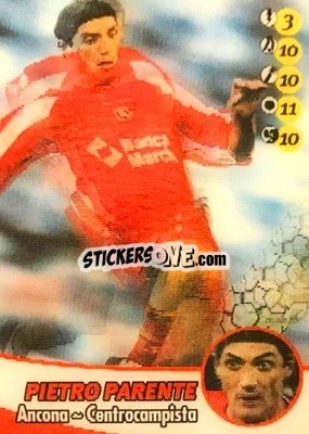 Sticker Pietro Parente - Calcio Animotion 2003-2004
 - PROMINTER