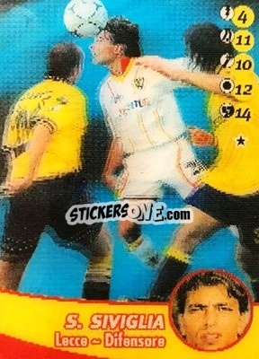Sticker Sebastiano Siviglia - Calcio Animotion 2003-2004
 - PROMINTER