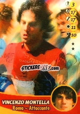 Sticker Vincenzo Montella - Calcio Animotion 2003-2004
 - PROMINTER