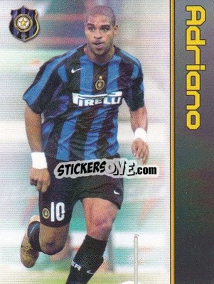 Sticker Adriano - Football Flix 2004-2005
 n. 55 - WK GAMES