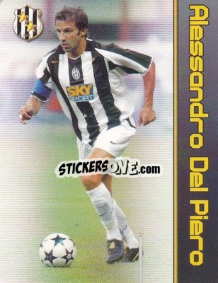 Sticker Alessandro Del Piero - Football Flix 2004-2005
 n. 62 - WK GAMES