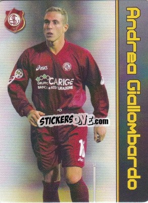 Sticker Andrea Giallombardo - Football Flix 2004-2005
 - WK GAMES