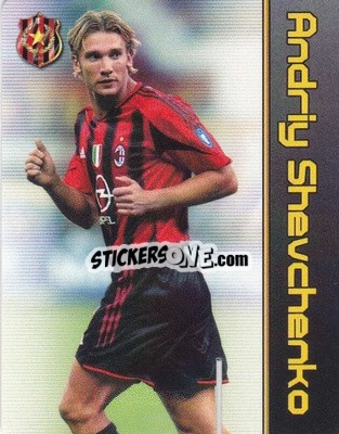 Sticker Andriy Shevchenko - Football Flix 2004-2005
 n. 104 - WK GAMES