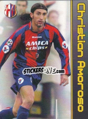 Sticker Christian Amoroso - Football Flix 2004-2005
 - WK GAMES