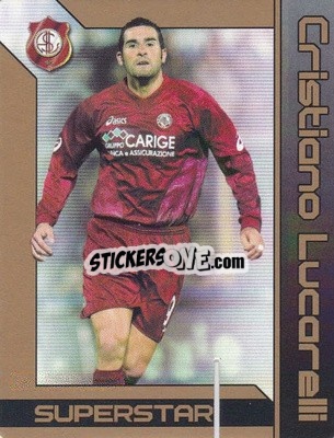 Sticker Cristiano Lucarelli - Football Flix 2004-2005
 n. S11 - WK GAMES