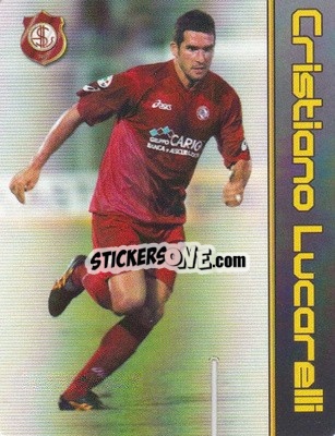 Sticker Cristiano Lucarelli - Football Flix 2004-2005
 n. 87 - WK GAMES