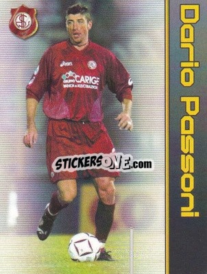 Sticker Dario Passoni - Football Flix 2004-2005
 - WK GAMES