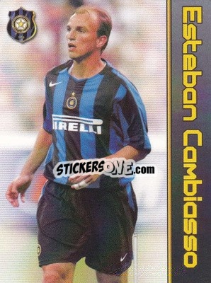 Sticker Esteban Cambiasso - Football Flix 2004-2005
 - WK GAMES