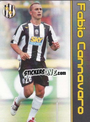 Sticker Fabio Cannavaro - Football Flix 2004-2005
 n. 58 - WK GAMES