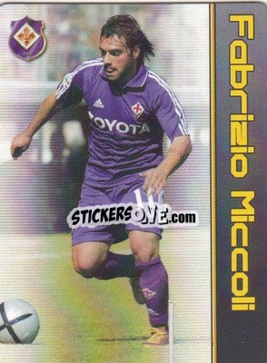 Sticker Fabrizio Miccoli - Football Flix 2004-2005
 n. 48 - WK GAMES