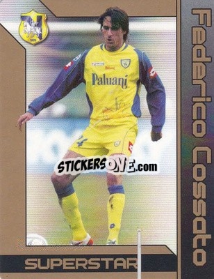 Sticker Federico Cossato - Football Flix 2004-2005
 n. S5 - WK GAMES