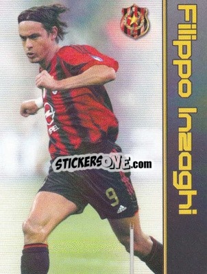 Sticker Filippo Inzaghi - Football Flix 2004-2005
 - WK GAMES