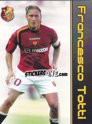 Sticker Francesco Totti - Football Flix 2004-2005
 - WK GAMES