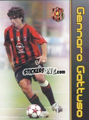 Sticker Gennaro Gattuso - Football Flix 2004-2005
 n. 100 - WK GAMES