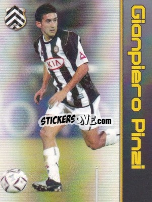 Sticker Giampiero Pinzi - Football Flix 2004-2005
 - WK GAMES
