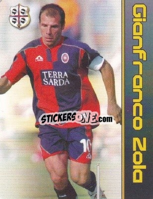 Cromo Gianfranco Zola - Football Flix 2004-2005
 - WK GAMES