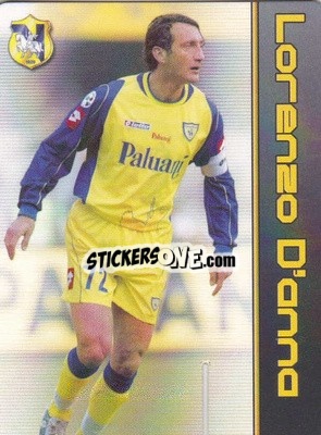 Sticker Lorenzo D'Anna - Football Flix 2004-2005
 - WK GAMES