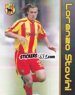 Cromo Lorenzo Stovini - Football Flix 2004-2005
 - WK GAMES