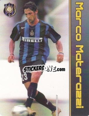 Sticker Marco Materazzi - Football Flix 2004-2005
 - WK GAMES
