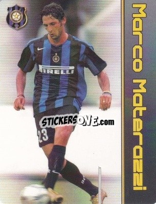 Sticker Marco Materazzi - Football Flix 2004-2005
 n. 50 - WK GAMES