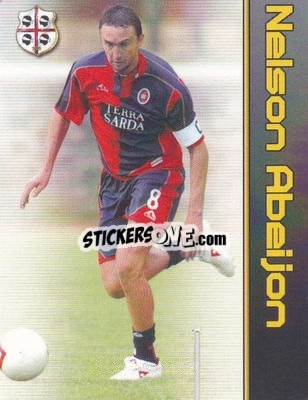 Sticker Nelson Abeijon - Football Flix 2004-2005
 n. 27 - WK GAMES