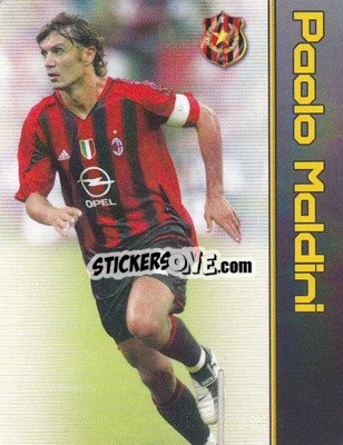 Sticker Paolo Maldini - Football Flix 2004-2005
 n. 98 - WK GAMES