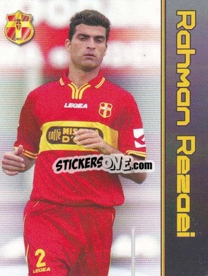 Sticker Rahman Rezaei - Football Flix 2004-2005
 n. 91 - WK GAMES