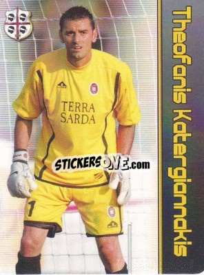 Sticker Theofanis Katergiannakis - Football Flix 2004-2005
 n. 25 - WK GAMES