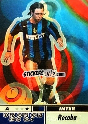 Sticker Alvaro Recoba - Calcio Animotion 2004-2005
 - PROMINTER