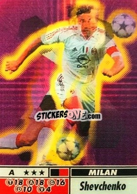 Sticker Andriy Shevchenko - Calcio Animotion 2004-2005
 - PROMINTER