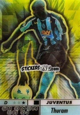 Sticker Lilian Thuram - Calcio Animotion 2004-2005
 - PROMINTER