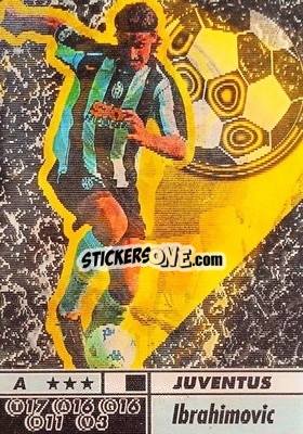 Sticker Zlatan Ibrahimovic - Calcio Animotion 2004-2005
 - PROMINTER