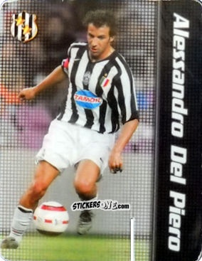 Sticker Alessandro Del Piero - Football Flix 2005-2006
 n. 55 - WK GAMES