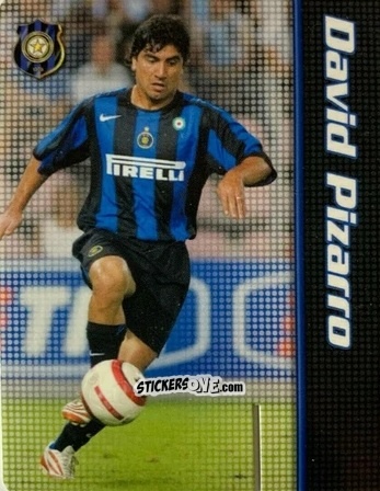 Cromo David Pizarro - Football Flix 2005-2006
 n. 46 - WK GAMES