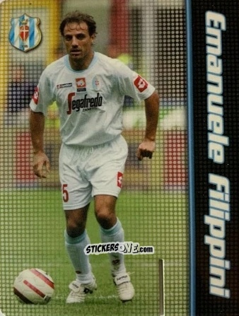 Cromo Emanuele Filippini - Football Flix 2005-2006
 n. 149 - WK GAMES