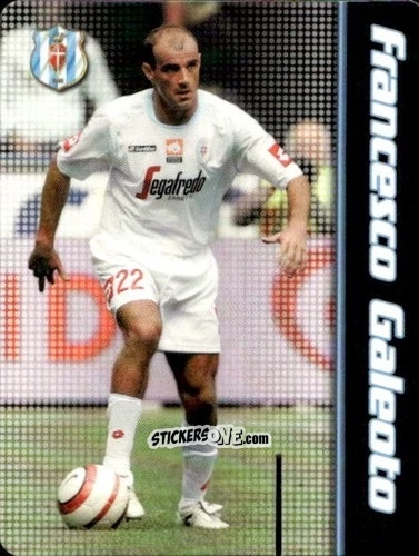 Sticker Francesco Galeoto - Football Flix 2005-2006
 n. 147 - WK GAMES