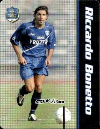 Cromo Riccardo Bonetto - Football Flix 2005-2006
 n. 28 - WK GAMES