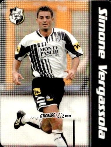 Cromo Simone Vergassola - Football Flix 2005-2006
 n. 140 - WK GAMES