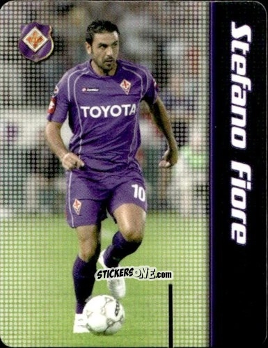 Cromo Stefano Fiore - Football Flix 2005-2006
 n. 37 - WK GAMES