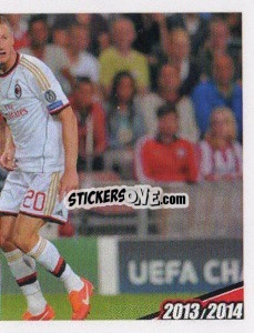 Sticker Abate in Azione - A.C. Milan 2013-2014
 n. 128 - Erredi Galata Edizioni