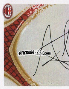 Sticker Abbiati Autografo - A.C. Milan 2013-2014
 - Erredi Galata Edizioni