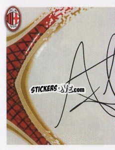 Sticker Abbiati Autografo - A.C. Milan 2013-2014
 n. 89 - Erredi Galata Edizioni