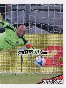 Sticker Abbiati in Azione - A.C. Milan 2013-2014
 n. 88 - Erredi Galata Edizioni