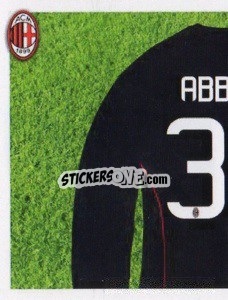 Sticker Abbiati maglia 32 - A.C. Milan 2013-2014
 - Erredi Galata Edizioni