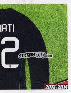Figurina Abbiati maglia 32 - A.C. Milan 2013-2014
 - Erredi Galata Edizioni