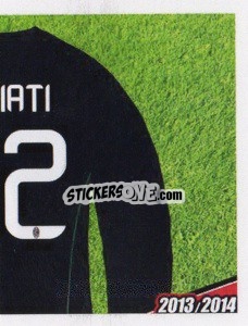 Sticker Abbiati maglia 32 - A.C. Milan 2013-2014
 n. 86 - Erredi Galata Edizioni